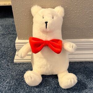 Gigglescape Christmas Bear Plush. Target Stores Stuffed Toy